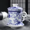 Taza Personal de Oficina, Taza de Té de Cerámica con Logo, Taza de Té con Tapa, Taza de Cerámica, Taza de Té de Regalo