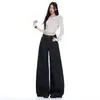 Jeans de pierna ancha para mujer, color Naranja Juvenil # Diseño bordado anti-decoloración, corte holgado, adelgazante, favorecedor, modernos y versátiles, pantalones de pierna recta
