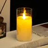 Luz de Vela Digital LED Tipo Bala Jantar à Luz de Velas Roteiro Layout de Atmosfera de Assassinato Adereços Vela com Controle Remoto Criativo