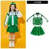 Fantasias de cheerleading infantis, trajes para a cerimônia de abertura do dia esportivo do ensino fundamental, uniformes de classe do jardim de infância e trajes para apresentações em grupo