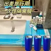 Película de aislamiento desechable, película a prueba de suciedad, película azul, película de aislamiento dental, tipo con punto de quiebre, sin residuos de adhesivo, película protectora fuerte para hoteles