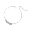Pulsera de Alas de Ángel de Amor de Diamante Blanco para Mujer Ins Lujo Ligero Gama Alta Versátil Dulce y Gentil Elegante Pulsera Regalo