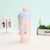 Copo d'água popular de aço inoxidável 316 com visual elegante, copo térmico de grande capacidade para estudantes, caneca de café de luxo leve para levar em viagens