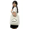 Bolso Tejido de Diseñador Transfronterizo con Rayas en Contraste, Bolso Tote de Gran Capacidad, Bolso de Hombro para Mujer, Bolso de Axila, Bolso Cubo para Mujer