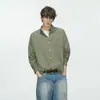 Chamarra casual a cuadros para hombre, moderna y elegante, con corte relajado, efecto adelgazante, diseño versátil, cómoda para el uso diario y para ir al trabajo