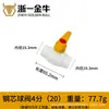 Válvula de Bola PPR Válvula de Núcleo de Acero Conector de Interruptor 20 4 Puntos 25 32 Tubería de Suministro de Agua de Plástico Accesorios Válvula de Bola PPR