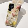 Funda Protectora de Película para Samsung S25 con Diseño Floral Fresco Tridimensional Transfronterizo Funda para Teléfono Anticaídas Galaxy S26Ultra