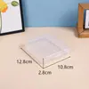 Caja Cuadrada Cadena de Cuentas Cuentas de Arroz Plástico Caja de Almacenamiento Rectangular Papelería Caja de Empaque Hecha a Mano Joyería Accesorios de Metal para Cuentas Caja