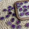 Acessórios de Pulseira Pingente Design Caixa de Renda de Ametista Natural