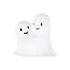 Halloween 3D Silicona Cuentas DIY Cadena para Teléfono Dibujos Animados Murciélago Fantasma Bolígrafo con Cuentas Accesorios Agujero Recto Cuentas Focales Adornos
