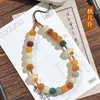 Pulseira de Bodhi Duobao Natural para Celular Feminino Cordão para Celular Garra de Gato Capa de Celular Pingente Pingente Enfeites para Pendurar na Bolsa Venda por Atacado