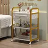 Carrito para Salón de Belleza, Carrito Pequeño para Salón de Belleza, Carrito para Equipo de Tatuaje, Carrito de Almacenamiento Móvil, Carrito de Herramientas para Salón de Peluquería