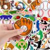 Adesivos Decorativos Graffiti Esportivos de Beisebol à Prova d'Água para Copo d'Água e Computador - 50 unidades - Transfronteiriço - Adesivos Criativos de Beisebol