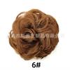 Pelucas de Cabello Sintético Transfronterizas, Ligas para el Cabello, Accesorios para el Cabello, Diademas, Moño de Cabello Sintético, Moño de Cabello Sintético de 35g