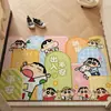 Alfombrillas Lindas de Dibujos Animados para Puerta de Entrada, Alfombrillas de Alambre Cortables para Puerta de Entrada Interior, Alfombrillas para Raspar Barro y Resistentes a la Suciedad para la Entrada