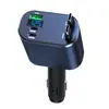 Carregador de Teto Céu Estrelado para Carro 180W Carregamento Super Rápido para Celulares com Cabo Retrátil, Adaptador de Isqueiro de Carro USB de Um para Cinco