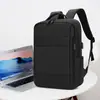 Mochila de negocios con logo personalizado, mochila multifuncional de gran capacidad para laptop para viajes de negocios y viajes