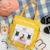 Bolso de hombro para estudiantes de secundaria, bolso de mensajero con hoja de carbón periférica para matar fantasmas, de anime Zhilang, para hombres y mujeres, estudiantes de secundaria.