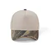 Gorra de Béisbol de Algodón con Bloques de Color de Alta Calidad Transfronteriza Gorra de Trucker con Visera Rígida de Cinco Paneles Gorra Publicitaria para Hombre Gorra de Pico