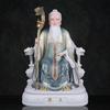Estátua do Bodhisattva Rei da Medicina para Adoração Doméstica, Imitação de Mármore Branco, Rei da Medicina Sun Si-Miao, Huo Tuo, Zhang Zhongjing, Wu Zhen, Deus da Medicina Bian Que