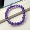 Cristal Natural Amatista Citrino Cuentas Redondas Pulsera de Cuerda para Mano para Mujer Nuevo Estilo Chino Estilo Nacional Juguete Cultural Cuentas Budistas Pulsera Cuerda de Mano Regalo Venta al por Mayor