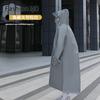 Impermeable Largo para Mujer, a Prueba de Tormentas de Cuerpo Completo, para Patinetas Eléctricas, de una Persona, de una Pieza, Poncho de Lluvia para Adultos, Impermeable y Transpirable