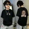 2026 Nueva Camiseta de Manga Larga Dos en Uno para Niños de Primavera y Otoño, Top de Algodón Puro para Niños, Camiseta Básica para Niños, Ropa de Moda