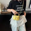 Bolsa Pequeña Mini Nueva de Verano para Mujer 2025 Acolchada con Cadena y Llave Bolso de Mano Moderno Versátil Bolso Cruzado
