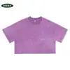 Top Corto de Marca Nuevo de Moda Primavera/Verano 2026, Atuendo de Chica Atrevida, Camiseta Deportiva de Manga Corta Redonda Holgada Versátil para Mujer