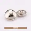 Botones Curvos Clásicos Cosidos a Mano Estilo Chanel, Botones Metálicos para Ropa, Abrigos Largos, Chaquetas, Suéteres y Prendas de Punto