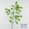 Decoración de pared colgante artificial de brotes de sauce verde estilo bosque de ramas largas de plástico para bodas, centros comerciales, plantas verdes artificiales colgantes del techo