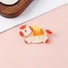 Broche de cavalinho fofo, broche de acrílico de Ano Novo em desenho animado, pingente para mochila, acessório decorativo, pequeno presente para crianças, alfinete