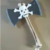 Accesorios de Arma de Halloween, Hacha Única de Eva y Juguete de Cabeza de Guadaña, Guadaña de Parca de Halloween