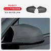 Adecuado para Tesla ModelY Claxon Carcasa Protectora de Espejo Retrovisor Viento Cibernético Cool Personalidad Protección Modificación