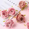 Decoración de Pastel de Rosa Simulada Enchufe Día de San Valentín Chino Fiesta de Cumpleaños de Diosa Mesa de Postres Decoración Hermosa