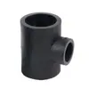 Tee Reductor de Diámetro Desigual de PE 32 a 20 25 50 a 40 63 Accesorios de PE Termofusibles Conector Soldado para Tubería de Agua