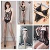 Série de Roupas de Rede Night Ting Xiang Lingerie Sexy Virilha Aberta Tentação Paixão Perspectiva Tamanho Grande Gratuito Conjunto de Meia de Rede Peça Única