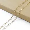 Cadena Fina Hecha a Mano DIY Cadena de Extensión con Forma de O para Hacer Pasador Borla Collar Anillo Bolso Joyería para el Cabello Material Accesorios