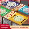 Jogos Americanos de Plástico PP Desenho Animado Personalizados Impermeáveis Isolantes de Óleo Porta-Copos de Água Presente Publicitário Personalizado Jogos de Mesa Impressos com Logo