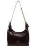 Bolsa de Grande Capacidade Feminina Outono e Inverno Vintage 2025 Novo Design de Nicho Bolsa de Ombro com Corrente Transversal Bolsa de Commuter Bolinho