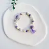 Pulsera de Cerámica Jingdezhen Nueva Pulsera de Cerámica Estilo Chino Joyería Hecha a Mano Cuerda Estilo Tíbet Puesto de Pulseras Jingdezhen