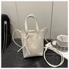Nova bolsa casual simples e estilosa para celular da Coreia do Sul, bolsa feminina transversal de cor sólida, com combinação perfeita para viagens diárias e trabalho