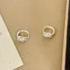Pendientes de Aro Trenzados Vintage para Mujer, Nuevos Pendientes Trenzados de Moda, Pendientes de Aro Sencillos de Lujo Ligero de Nicho para Uso Diario