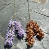 Simulación de flores de boda, venta al por mayor, 2 tenedores, jacinto, champán, delphinium, boda, camino, fondo, decoración, flor falsa