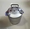 Aço Inoxidável 304 10L Cabeça Única, Cabeça Dupla, Cabeça Tripla Balde de Limpeza para Máquina de Cerveja Artesanal, Equipamento de Limpeza de Tubulação para Máquina de Cerveja