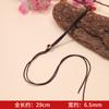 Lanyard para Llavero con Hebilla de Cobre, Hebilla de Cuerda Trenzada Hecha a Mano, Producto Semi-Terminado, Colgante Estilo Chino, Nudo de Diamante, Cuerda de Nudo Plano, Venta al por Mayor