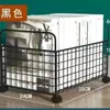 Estantería de Almacenamiento Móvil con Ruedas Multicapa de Acero para Niños Estantería Pequeña Estantería de Piso Estantería Simple