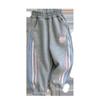 Pantalones Gruesos Forrados de Polar para Niños Estilo Deportivo Casual Sueltos Pantalones de Polar para Bebés y Niños Pequeños Pantalones de Chándal de Invierno Modernos