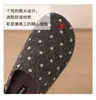 Sapatos Birkenstock roupas de exterior pantufas de pelúcia de lã sola grossa bico fechado meia-pantufa estilo novo 2026 slip-on feminino retrô outono/inverno
