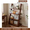 Estantería trapezoidal de madera maciza, estante de exhibición de almacenamiento para ventanal, estante de almacenamiento de pie, estantería integrada de pared, armario de almacenamiento, armario de esquina